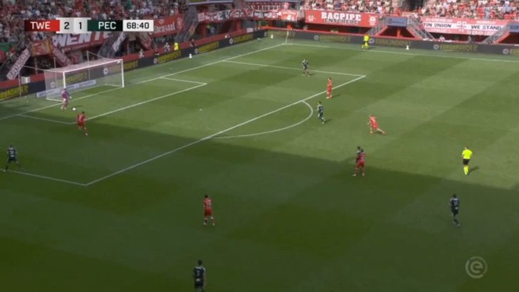 Twente 3-1 PEC Zwolle - Daan Rots 69'
