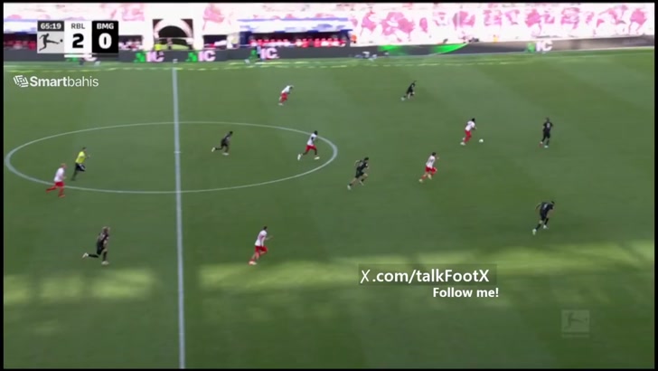 RB Leipzig 3-0 Borussia Mönchengladbach - Rocco Reitz 66'