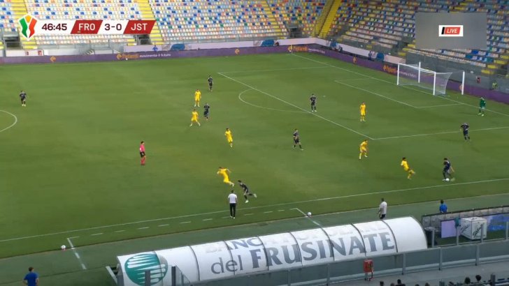 Frosinone 3-1 Juventus - Leonardo Candellone 48'
