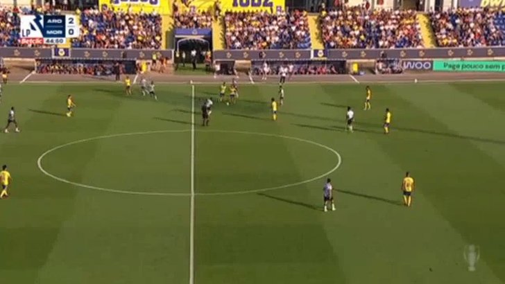 Arouca 3-0 Moreirense - Ivan Barbero 45'+1'