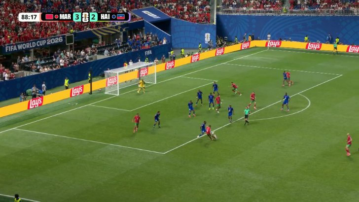 Morocco 4 - 2 Haiti - Gessime Yassine 89'