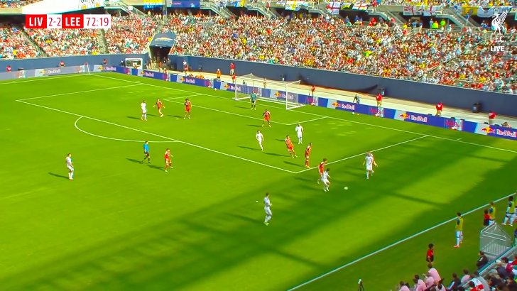 Liverpool 2-3 Leeds - Sean Longstaff 73'
