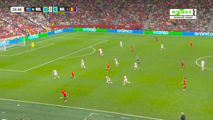 New Zealand 0-1 Belgium - Leandro Trossard 28'