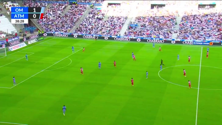 Olympique de Marseille 1-1 Real Madrid - Rodrigo Mendoza  39'