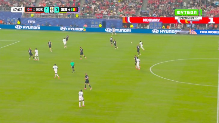 Norway 2 - 0 Senegal - Erling Haaland 48'